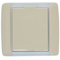 Zsuvka design ABB Element slon.kost/ledov bl s rmekem
