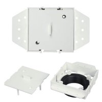 Montn dl s krytkou plastov pro zsuvky design ABB