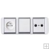 Zsuvka design ABB Time arktick s rmekem